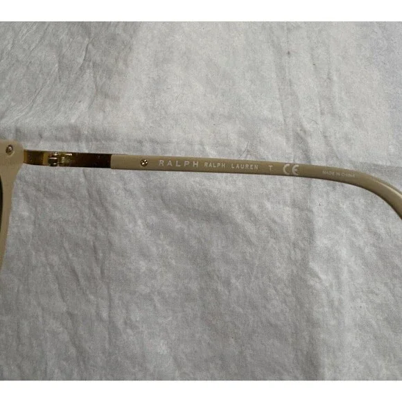 Ralph Lauren RA5203 1090/13‎ Black Gold Cat Eye Sunglasses 54-13-135 FRAMES ONLY